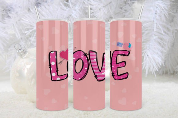 A Crafter's Review of the Love Valentine Tumbler PNG Graphic