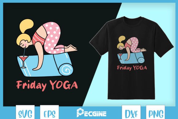 A Designer’s Review: Friday Yoga Relaxation SVG for Crafts & Graphics