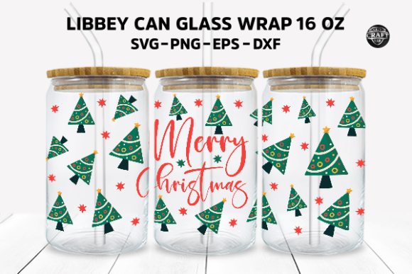 A Festive Graphics Asset for Tumbler Wraps and Local Brands
