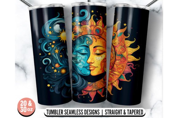 A Graphics Review: The Sun and the Moon Tumbler Wrap