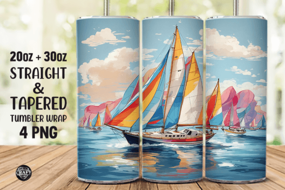 A Practical Review: Sailboats Skinny Tumbler Graphics for Branding