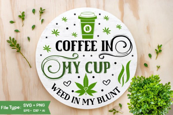 Crafting Brand Personality with Coffee & Cannabis Graphics