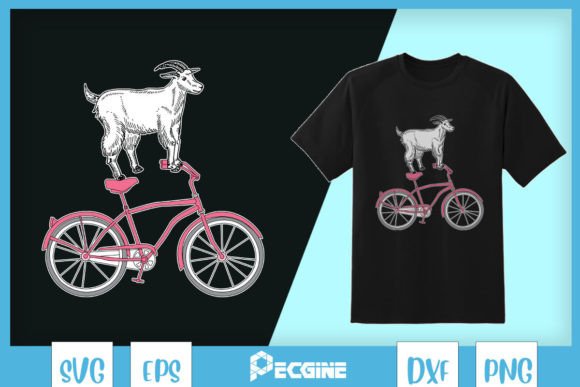 Goat Riding a Bicycle: A Surprisingly Versatile Design