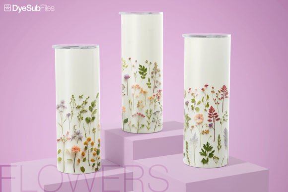 Vintage Flower Market Tumbler Wrap Graphics Review