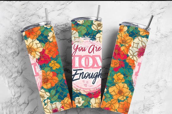 You Are Mom Enough: A Designer's Take on This Tumbler Sublimation Design